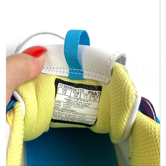 Fila Sneakers Mens Ray Tracer Tr 2 Running NWOT Size 12 - Picture 8 of 8